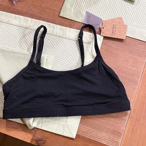 Calvin Klein Black Wireless Crop Bralette